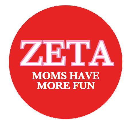 Sorority Moms Have More Fun Button