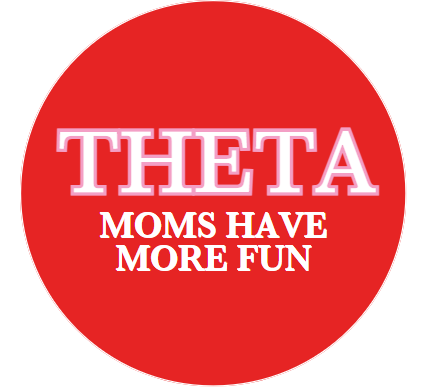 Sorority Moms Have More Fun Button