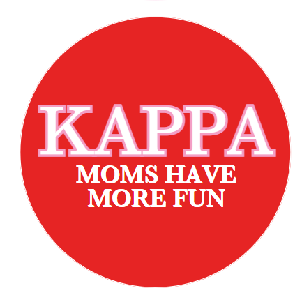 Sorority Moms Have More Fun Button