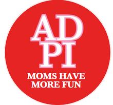 Load image into Gallery viewer, Sorority Moms Have More Fun Button
