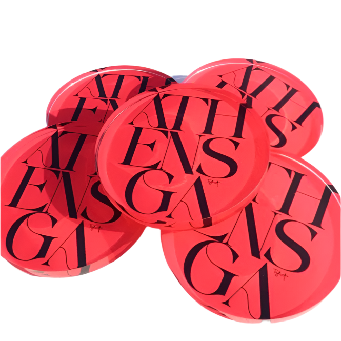 Athens Acrylic Coaster