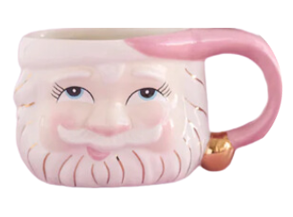 Glitterville Papa Noel Mugs