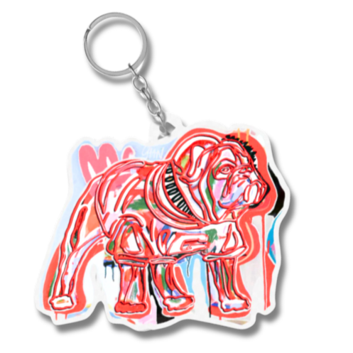 1785 Bulldawg Keychain