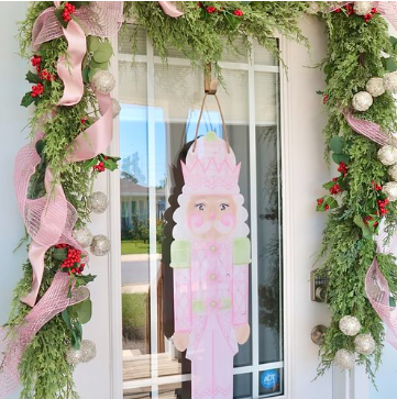 Nutcracker Door Hanger