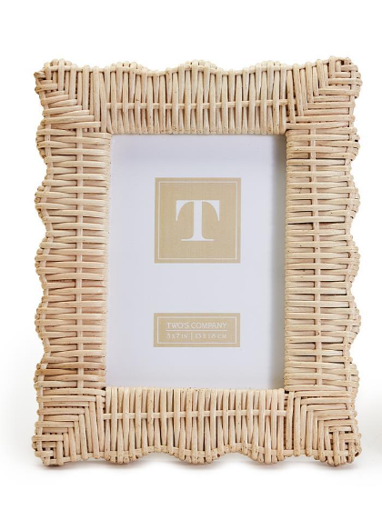 Wicker Weave Photo Frame