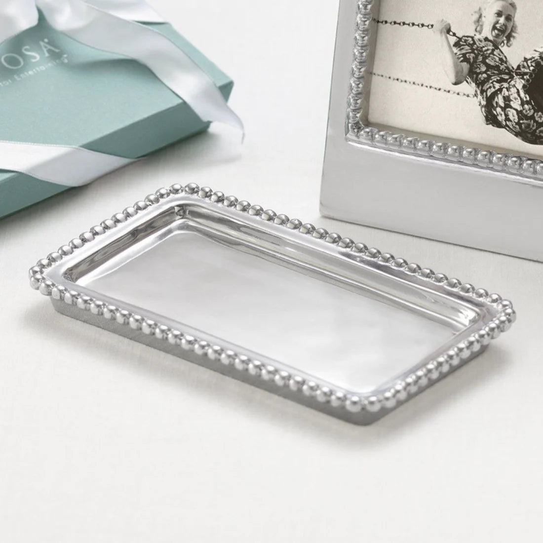 Mariposa Beaded Statement Tray