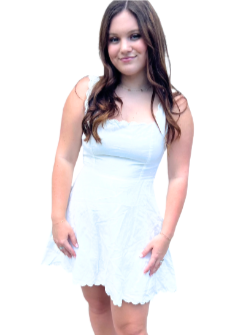 White Madeleine Dress