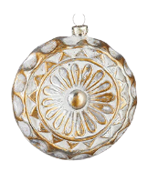 Gold & White Antique Ornaments