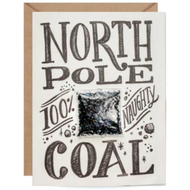North Pole Coal Card