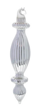 Load image into Gallery viewer, 6.5” Silver Finial Ornament
