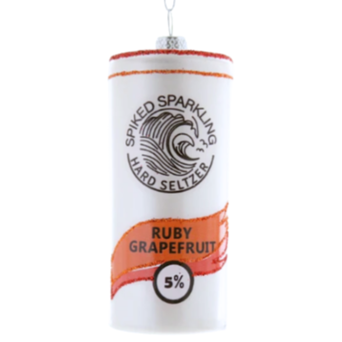 Spiked Sparkling Hard Seltzer Ornament