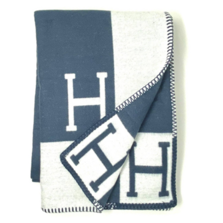 H Blanket Navy