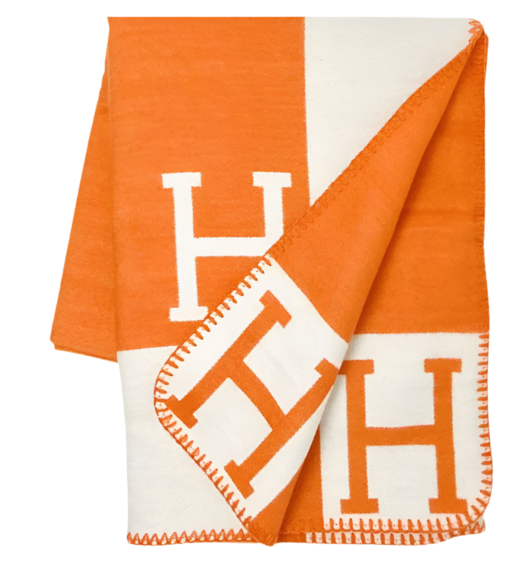 H Blanket Orange