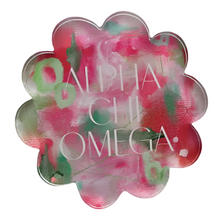 Load image into Gallery viewer, Sorority Watercolor Acrylic Coasters
