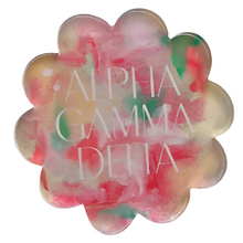 Load image into Gallery viewer, Sorority Watercolor Acrylic Coasters
