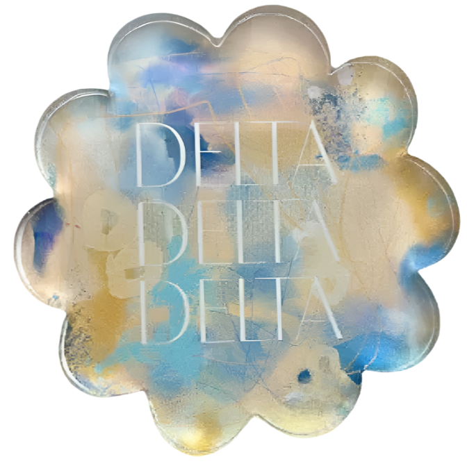 Sorority Watercolor Acrylic Coasters