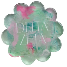 Load image into Gallery viewer, Sorority Watercolor Acrylic Coasters
