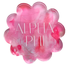 Load image into Gallery viewer, Sorority Watercolor Acrylic Coasters
