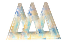 Load image into Gallery viewer, Sorority Watercolor Acrylic Shelf Letters
