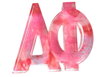 Load image into Gallery viewer, Sorority Watercolor Acrylic Shelf Letters
