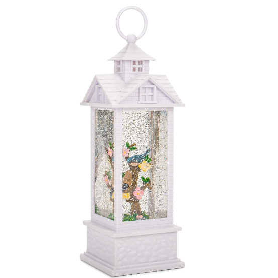Decorative Tabletop Water Gazebo Lantern with Birds