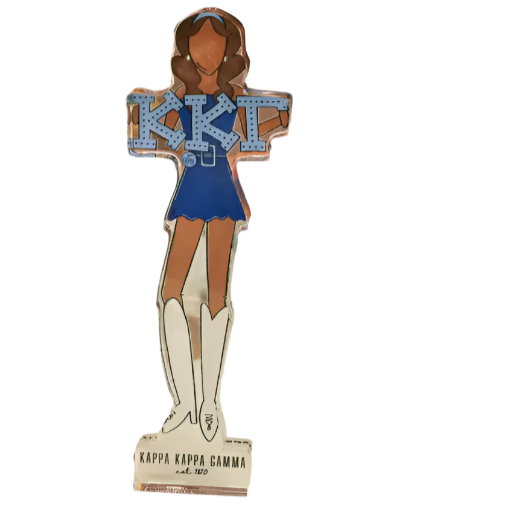 Kappa Kappa Gamma Acrylic Shelfie