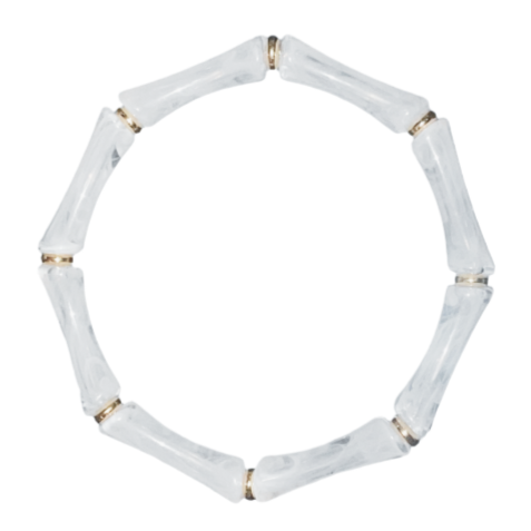 Lucy Acrylic Bamboo Bracelet
