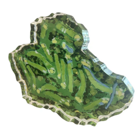 Acrylic Shelfie:  Golf Course at Augusta