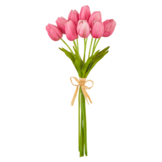 Faux Tulip Bunches