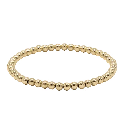 Erin Gray 7" 4mm 14k Gold Filled Karma Waterproof Bracelet