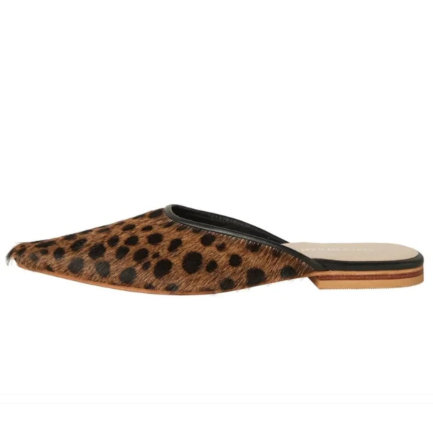 The Mabrey Calf Hair Mule