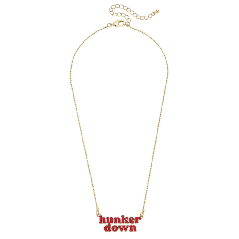 Hunker Down Necklace