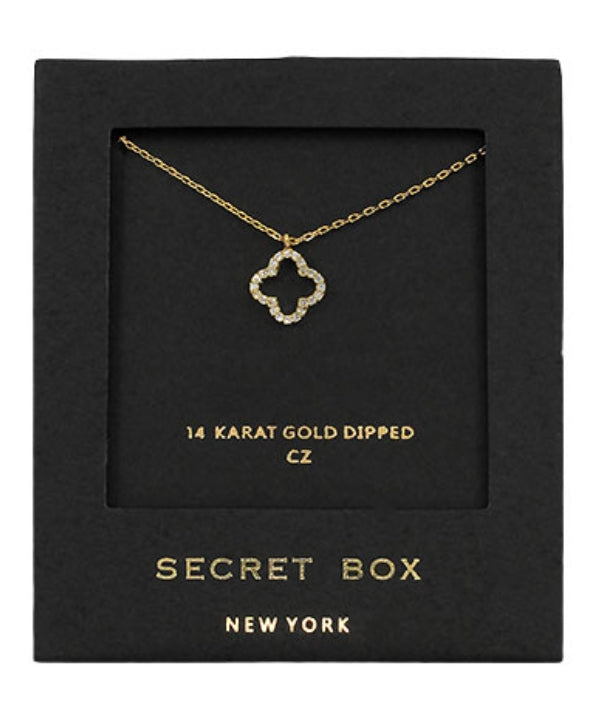Clover Jeweled Necklace