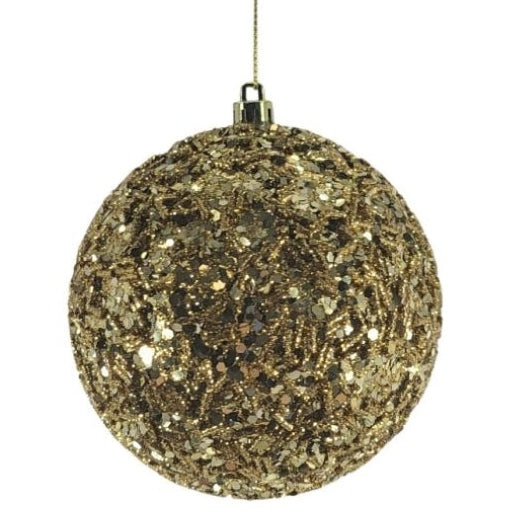 Shatterproof Gold Foil Ornament