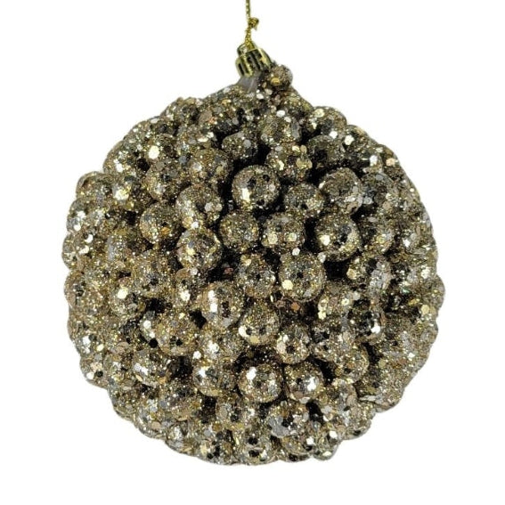Gold Glitter Ornament