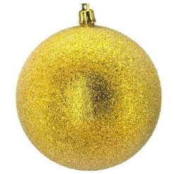 Large Glitter Ball Ornaments