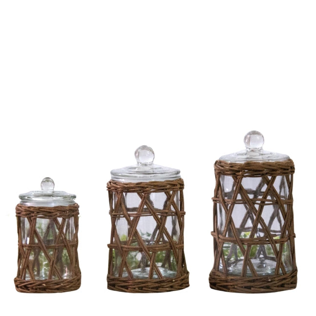 Glass Cannister Set