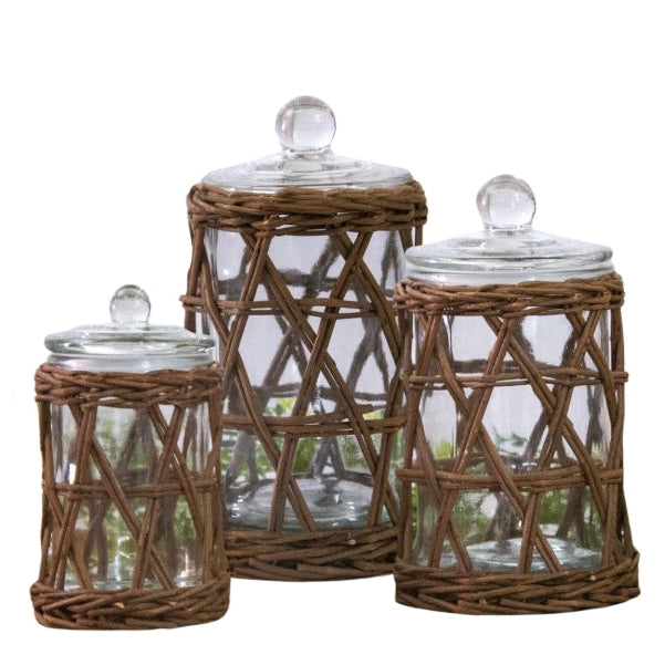 Glass Cannister Set