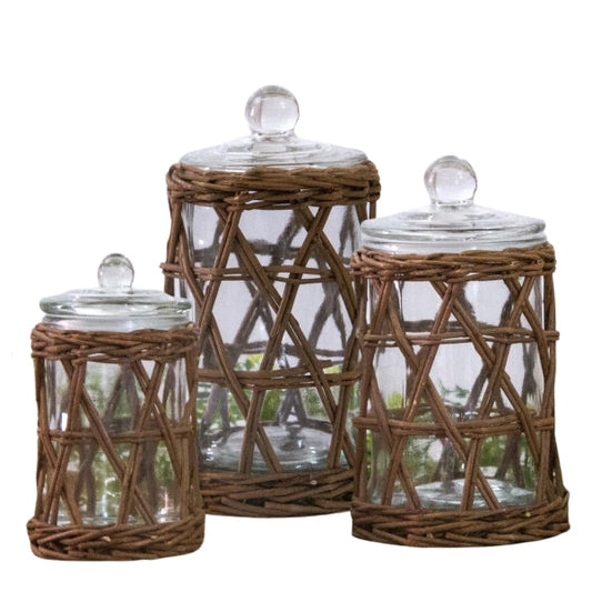 Glass Cannister Set