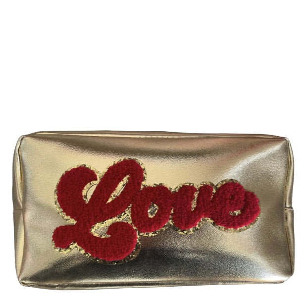 Love Gold Pouch Medium