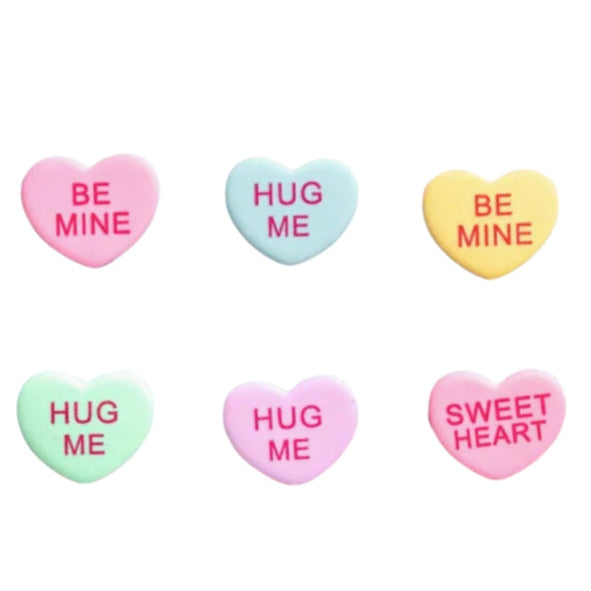 Sweetheart Drink Charms, Set of 6