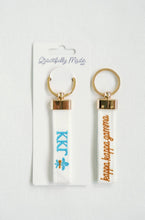 Load image into Gallery viewer, Sorority Embroidered Keychain
