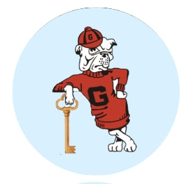 Sorority Vintage Uga Button
