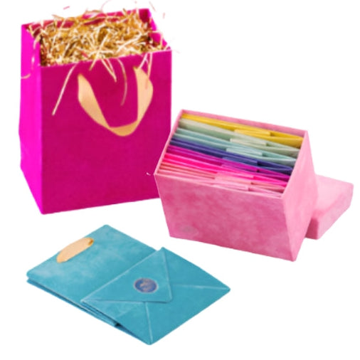 Glitterville Patisserie Flocked Bags