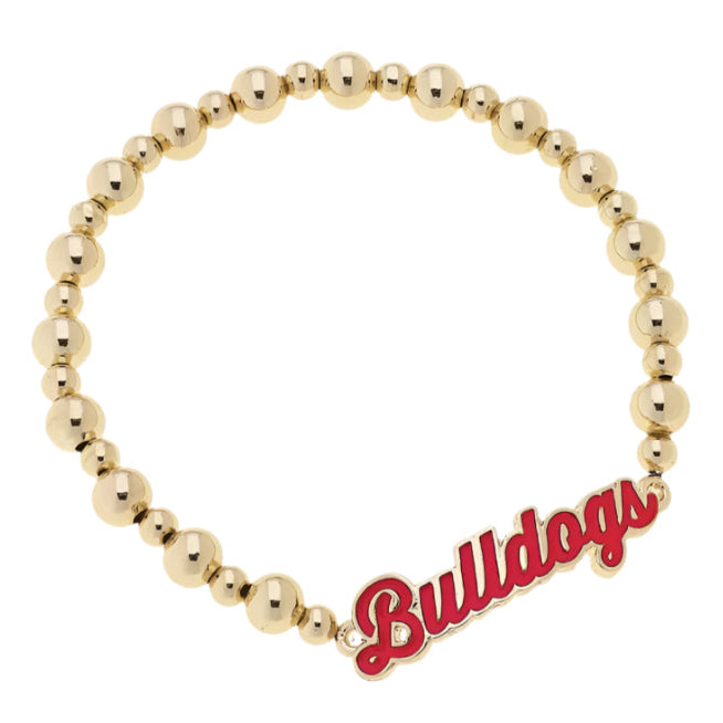 Georgia Bulldogs Autograph Enamel Stretch Bracelet