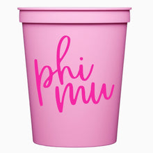 Load image into Gallery viewer, Sorority Stadium Cups

