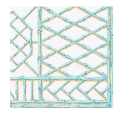 Caspari Bamboo Screen Cocktail Napkins