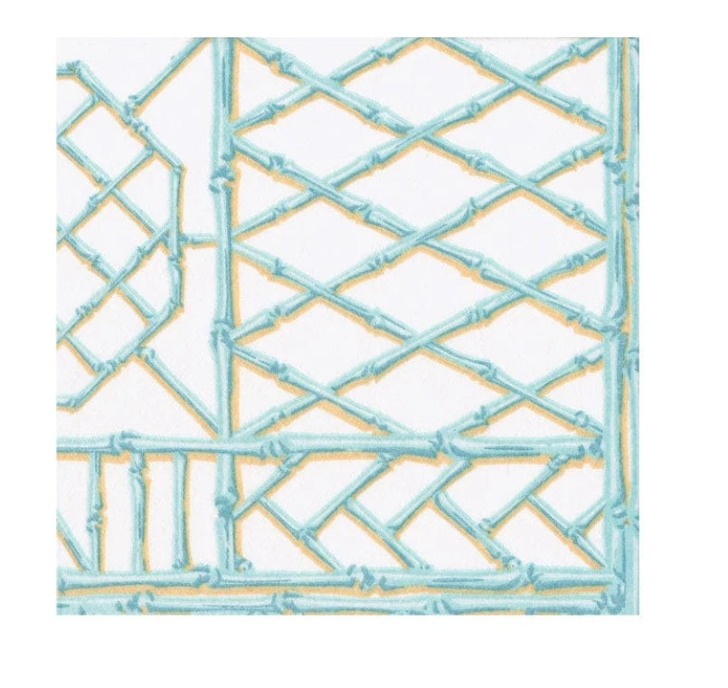 Caspari Bamboo Screen Cocktail Napkins