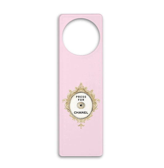 Door Hanger: Press For Champagne