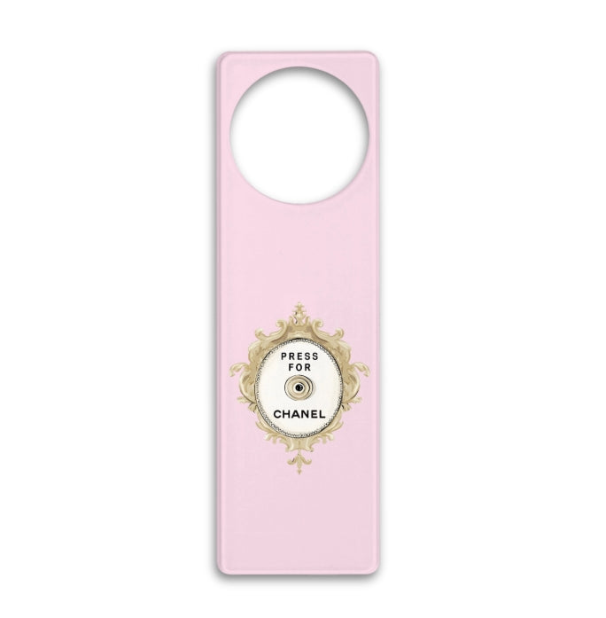 Door Hanger: Press For Champagne